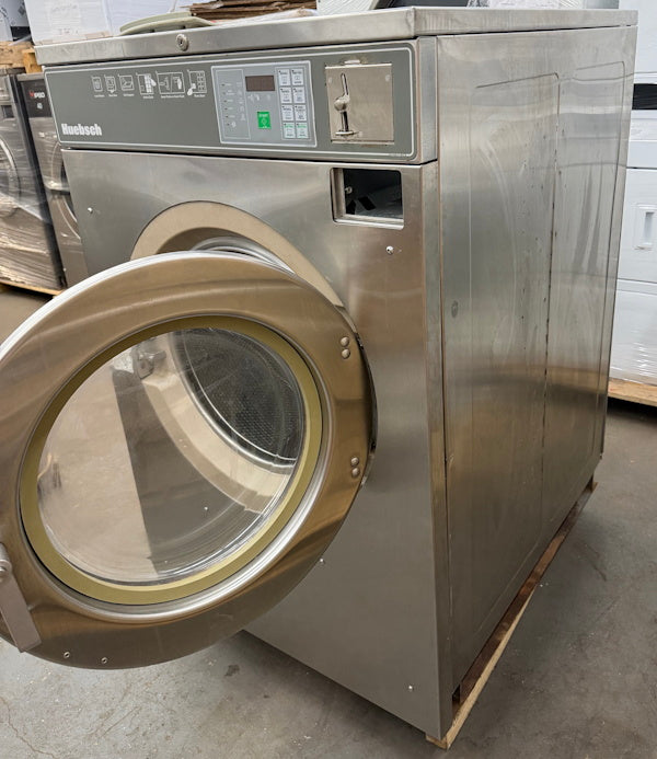 Huebsch HC40A Front Load Washer 40Lb 208-240V 60Hz 3Ph Coin Op 2007 [Used]
