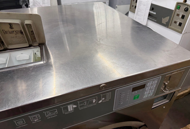 Huebsch HC40A Front Load Washer 40Lb 208-240V 60Hz 3Ph Coin Op 2007 [Used]
