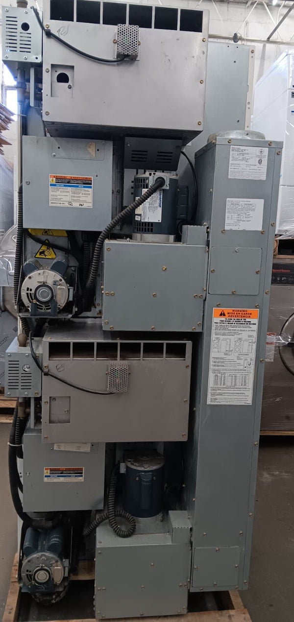 Speed Queen 30Lb Stack Gas Dryer STT30N 120V 60Hz 1Ph White Coin Operated [Used]