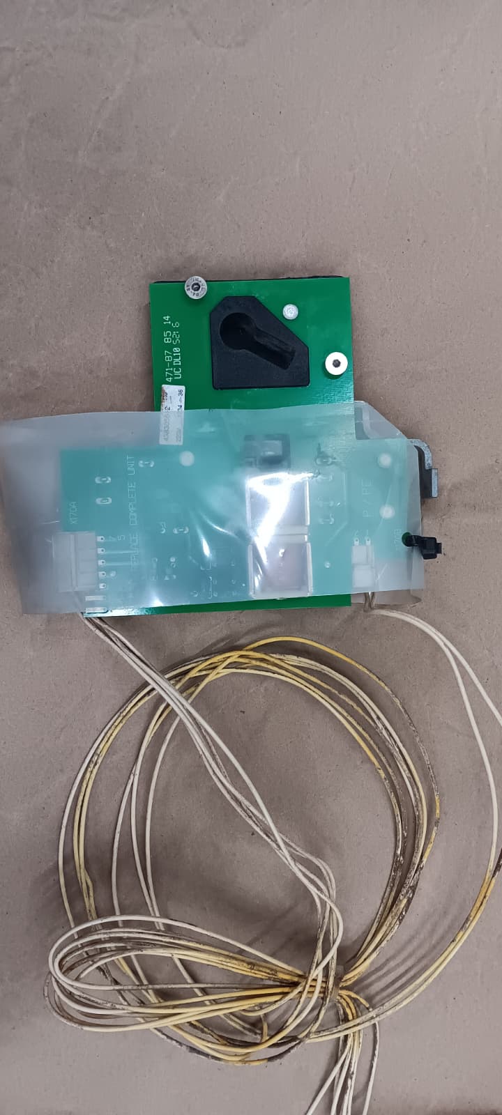 Door Lock Gen5 Washer Wascomat 220V Board W75ES-W185ES 438305612 471878514 [Used]