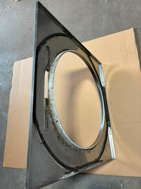 Wascomat TD30x30 Front Top Panel stack dryer 487210010 Assembly SS [Used]