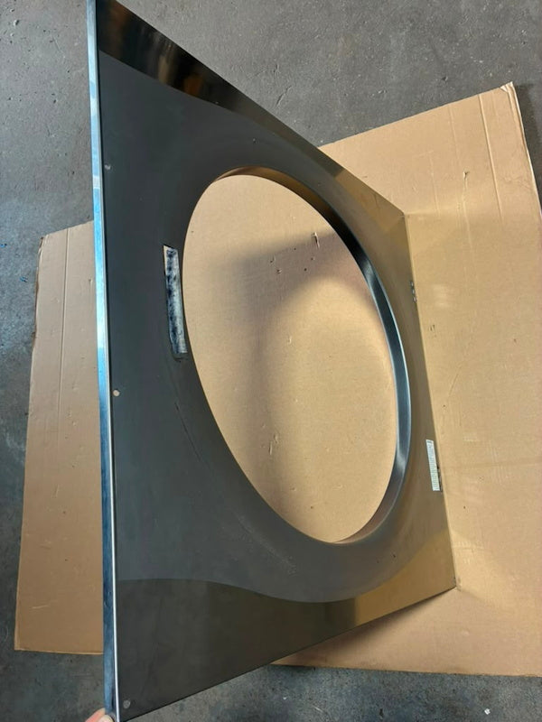 Wascomat TD30x30 Front Top Panel stack dryer 487210010 Assembly SS [Used]