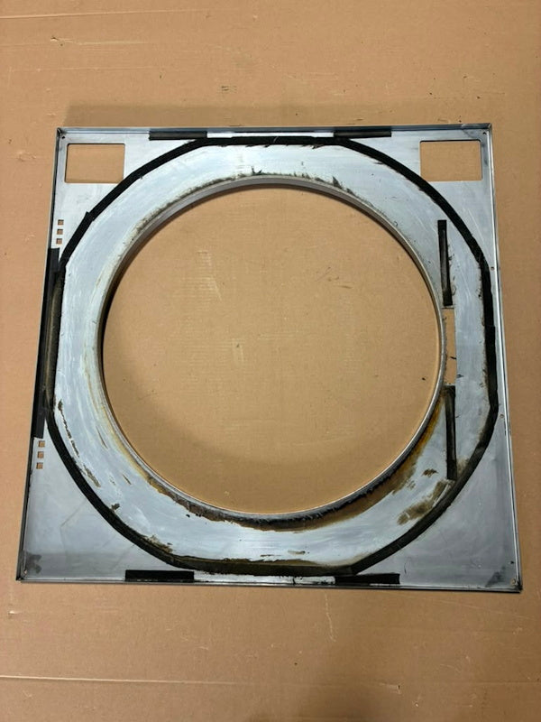 Wascomat TD30x30 Front Lower Panel stack dryer 487210016 Assembly SS [Used]