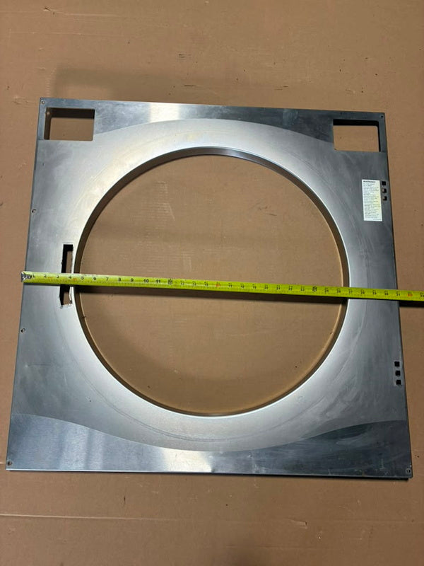 Wascomat TD30x30 Front Lower Panel stack dryer 487210016 Assembly SS [Used]