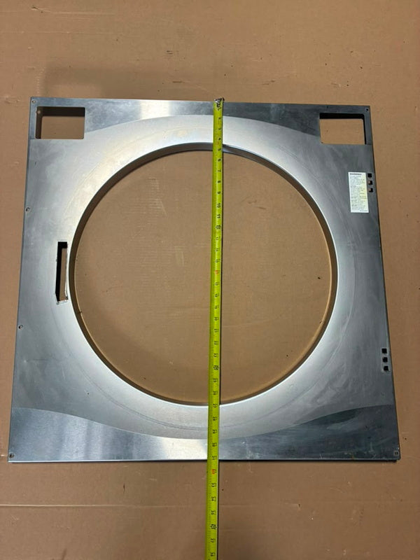 Wascomat TD30x30 Front Lower Panel stack dryer 487210016 Assembly SS [Used]