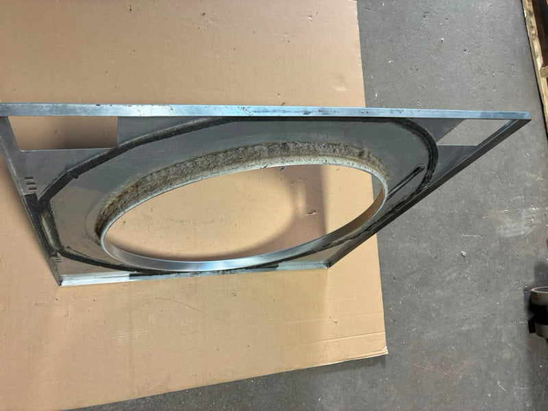 Wascomat TD30x30 Front Lower Panel stack dryer 487210016 Assembly SS [Used]