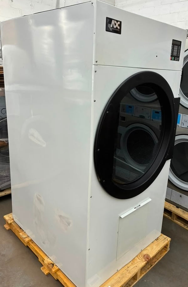 ADC 75lb ADG-758V Gas Dryer White 208v 60Hz 3PH OPL Hotel Dryer Clean [Used]