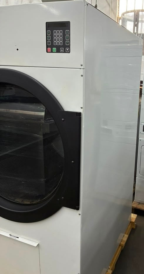 ADC 75lb ADG-758V Gas Dryer White 208v 60Hz 3PH OPL Hotel Dryer Clean [Used]