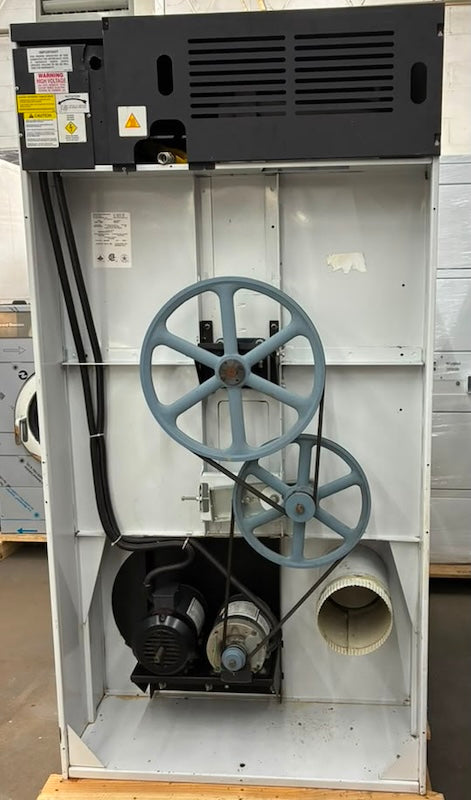 ADC 75lb ADG-758V Gas Dryer White 208v 60Hz 3PH OPL Hotel Dryer Clean [Used]