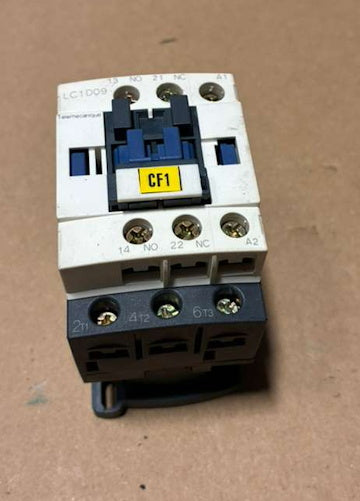 Contactor Schneider Electric 230 3Ph LC1D09 P/N: Maytag 23003752[Used]