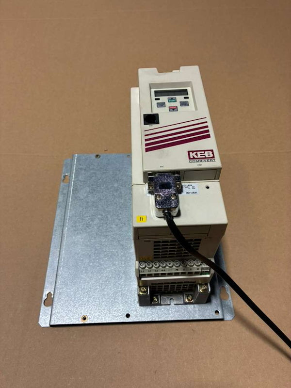 KEB Combivert INVERTER 12F5C1-1A0A AC 3PH 180-260V 23.1A /80Lb Maytag Washer[Used]