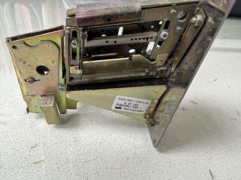 IPSO Washer Coin Drop Acceptor 209/00111/00 $0.25 Coin Meter Pkg [Used]