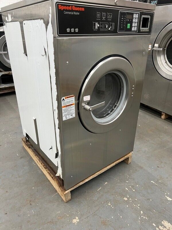 Speed Queen SC30 Front Load Washer 30Lb 208-240V 60Hz 3Ph Card Re OPL 2008[Used]