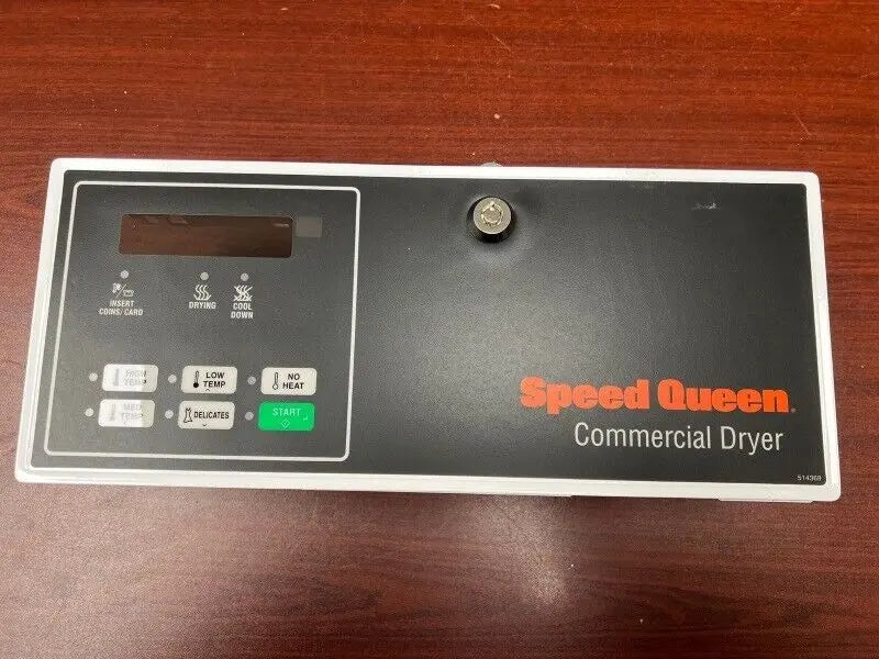 Speed Queen Dryer Service Control Panel 513777W, Overlay 514369 & Lock asse[New] Speed Queen