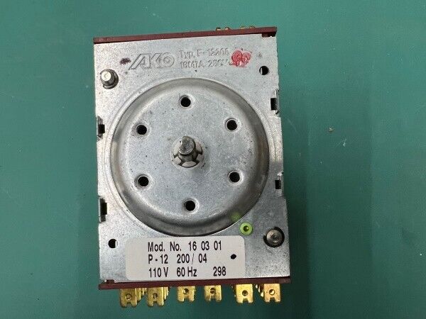 F160301P Cycle Timer 110-120V 50-60Hz For Speed Queen Washer Huebsch Unima[Used]