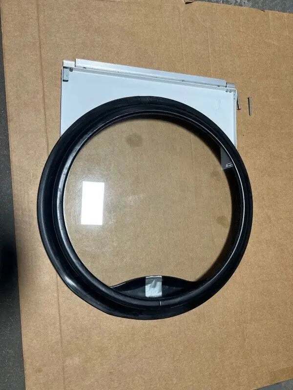 Speed Queen 70212301 Dryer ASSY DOOR SM RING/SM BLK HNDL White STT30N [Used] Speed Queen