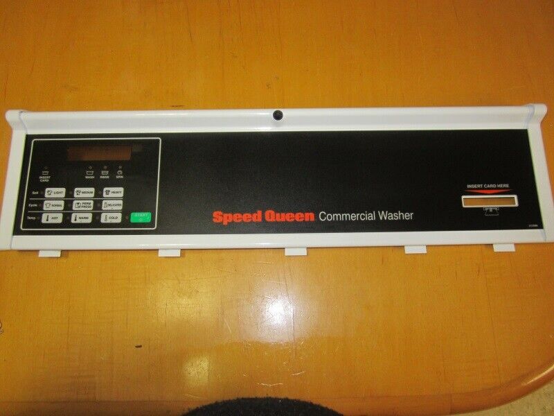 Speed Queen Alliance Control Panel Assembly and Overlay 203996 OVERLAY TLW H7S